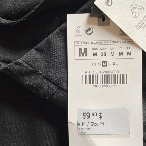 Zara Black Dress - Picture 4 of 4